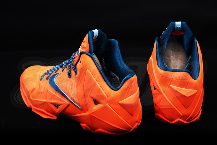 Orange Blue Nike Lebron 11 02