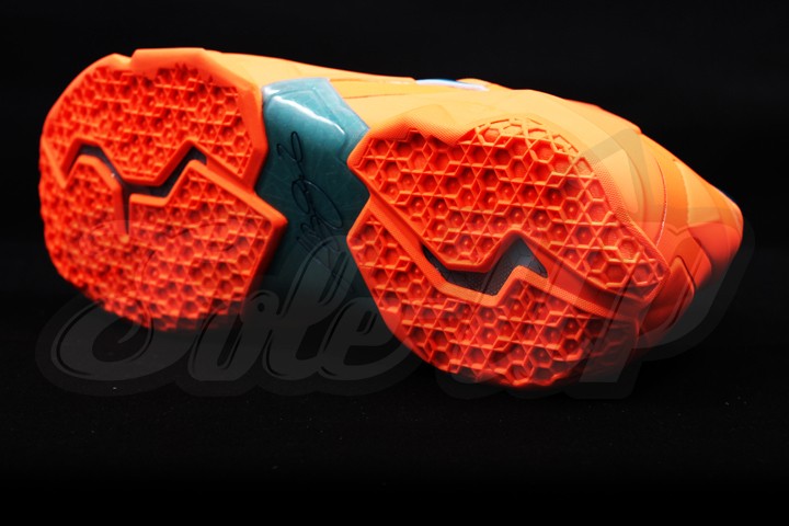 Orange Blue Nike Lebron 11 04