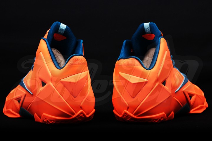 Orange Blue Nike Lebron 11 05