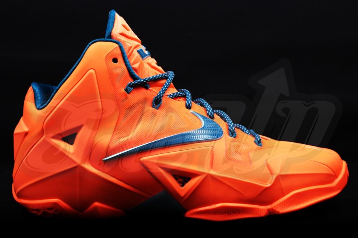 Orange Blue Nike Lebron 11 09