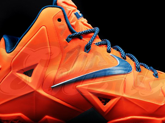 Orange Blue Nike Lebron 11