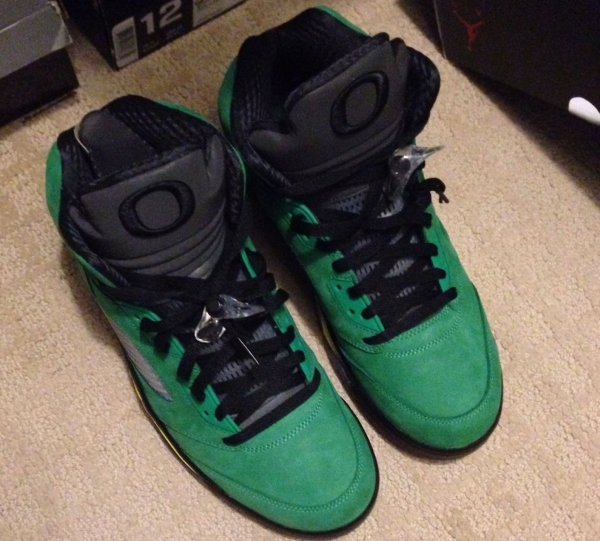 Oregon Air Jordan 5s For Sale 02