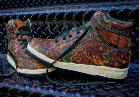Packer Shoes x Saucony Hangtime Hi “Woodland Snake” – Arriving at Additional Retailers