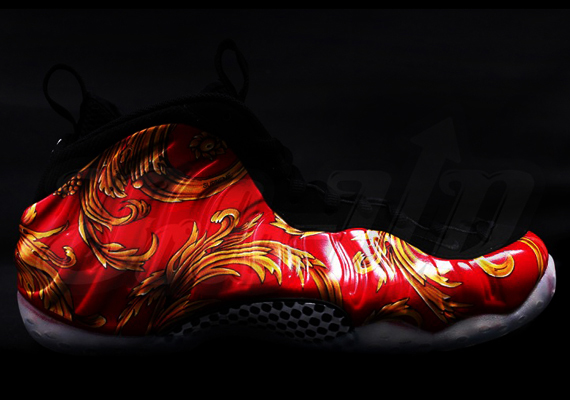 Supreme x Nike Foamposite One PRM - Red 652792600 