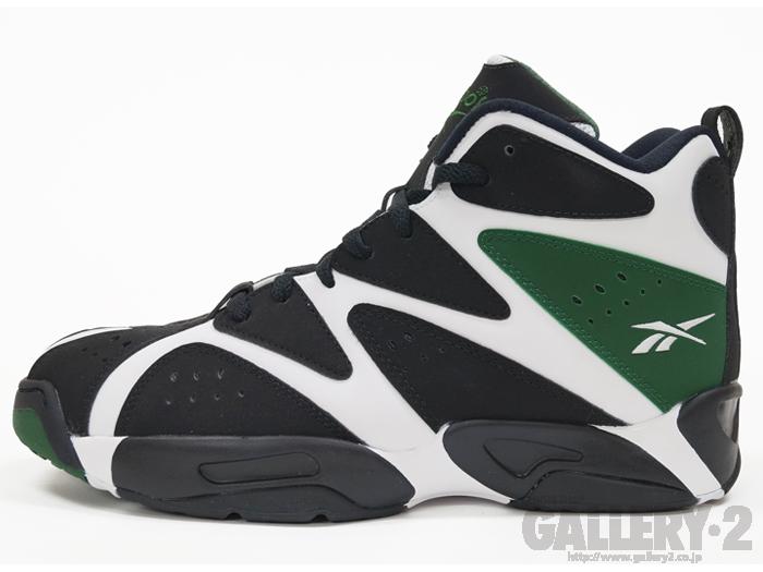 Reebok Kamikaze 1 Mid White Black Green 03