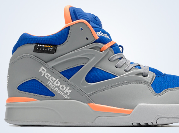 Reebok pump omni lite cheap blue orange