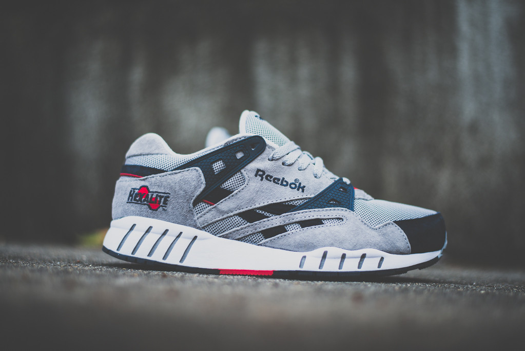 Reebok Sole Trainer Grey Black Red 02