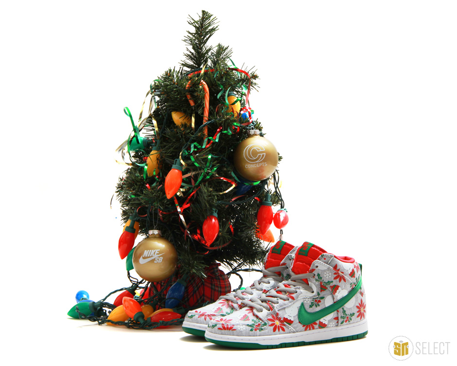 Sn Select Cncpts X Nike Sb Dunk Ugly Sweater 3