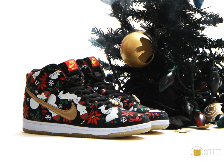 NIKE DUNK SB PRM CNCPTS “ UGLY CHRISTMAS SWEATER” — Shoe MD