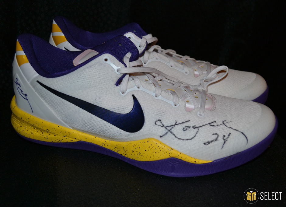 Nike Kobe 8 Elite Lakers Home PE 