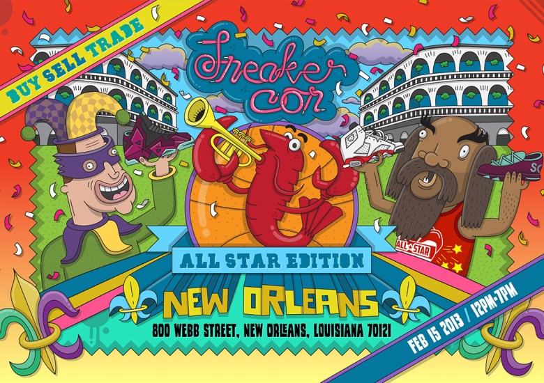 Sneaker Con New Orleans – Saturday, February 15th, 2014