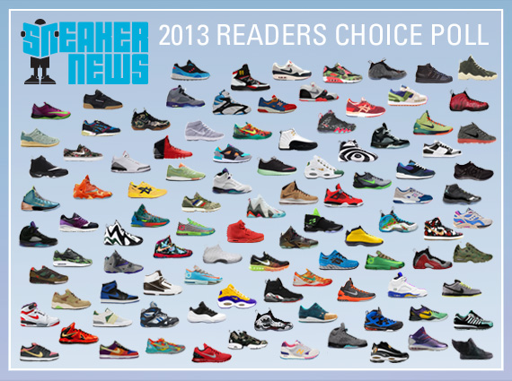 Sneaker News 2013 Readers' Choice Poll - December 2013