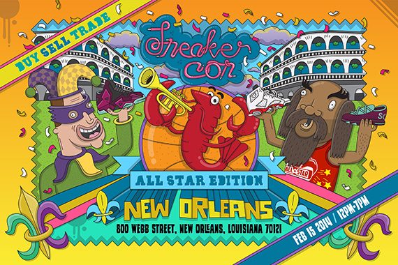 Sneaker Con New Orleans - Event Reminder