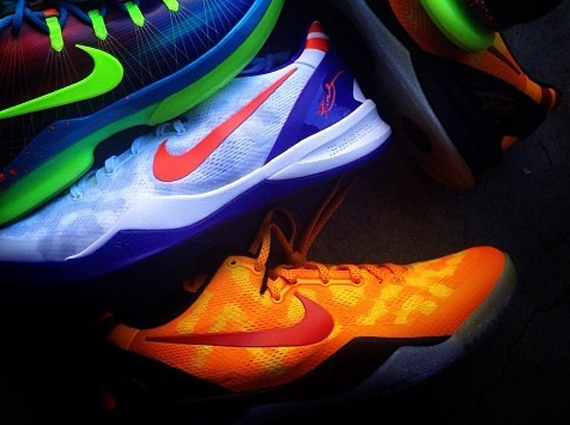 A Look at 2 Unreleased Nike Kobe 8 PEs
