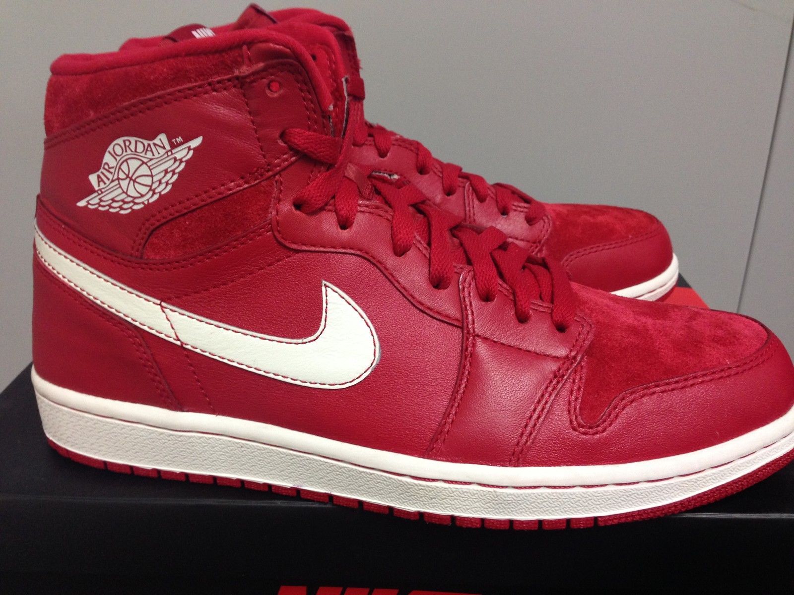 Air Jordan 1 Retro High Og Gym Red Sample Ebay 03