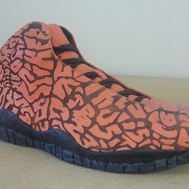 Air Jordan 10 Seamless Spizike Sample