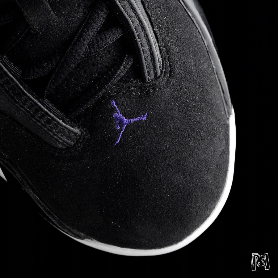Air Jordan 14 Ray Allen Bucks Black Purple 01