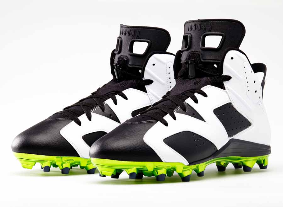Air Jordan 6 Retro Cleats Michael Crabtree Earl Thomas1