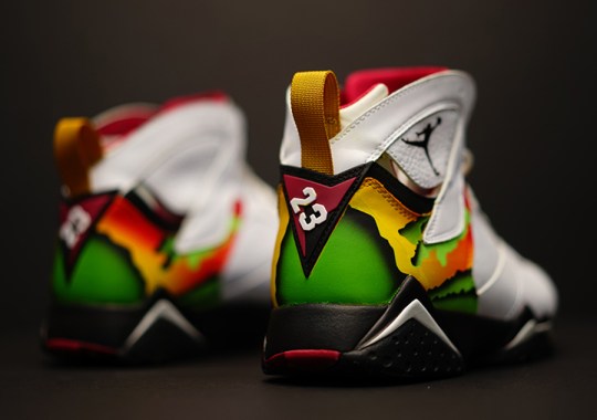 Air Jordan 7 “Air Tech Challenge 3/4” Customs by Ramses