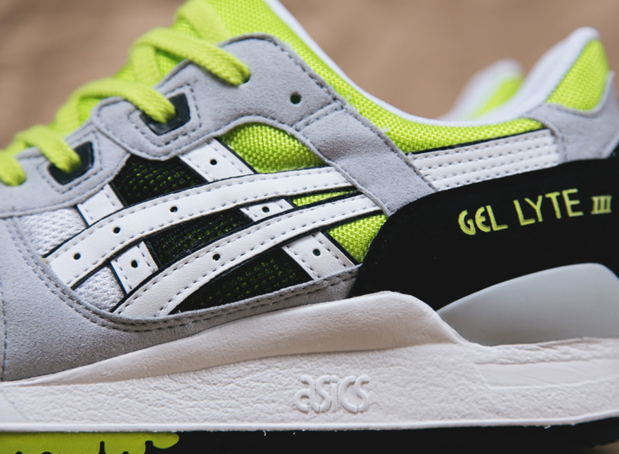 Asics gel lyte iii hot sale neon