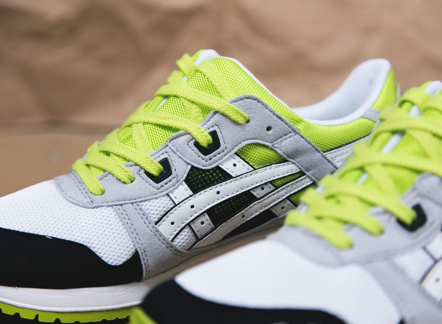 Asics Gel Lyte 3 Black Neon White 4