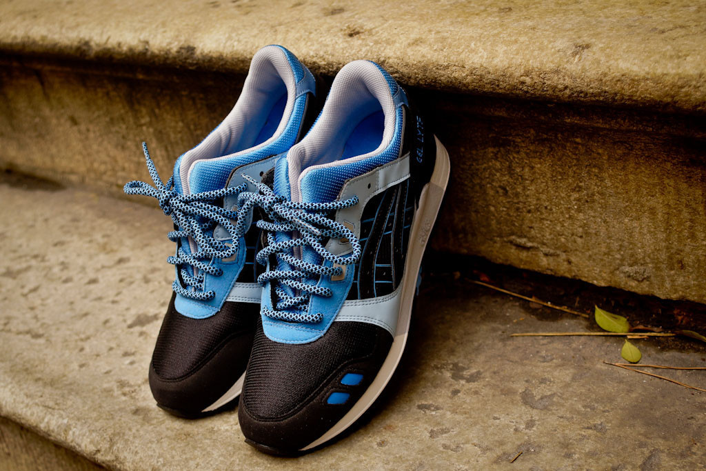 Asics Gel Lyte Iii Black Carolina Blue Available 04