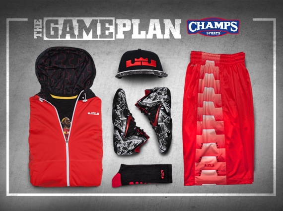 “The Game Plan” by Champs Sports: LeBron 11 "Graffiti" Collection