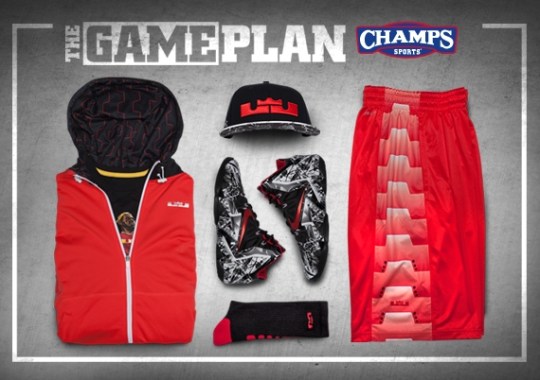 “The Game Plan” by Champs Sports: LeBron 11 “Graffiti” Collection