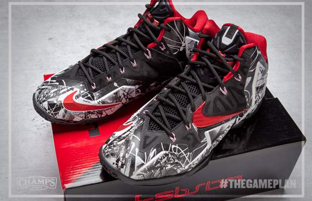 Champs Game Plan Lebron 11 Graffiti 01