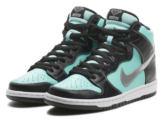 Diamond Supply Co. x Nike SB Dunk High - Releasing in Europe Tomorrow