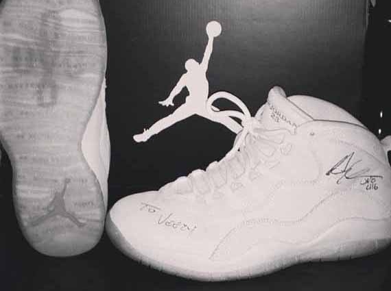Drake Air Jordans Ovo Sneakers
