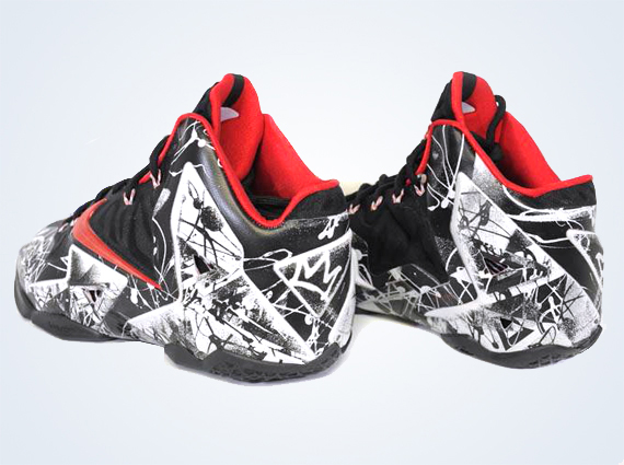 The LeBron 11 "Graffiti" is the First LeBron Release of 2014