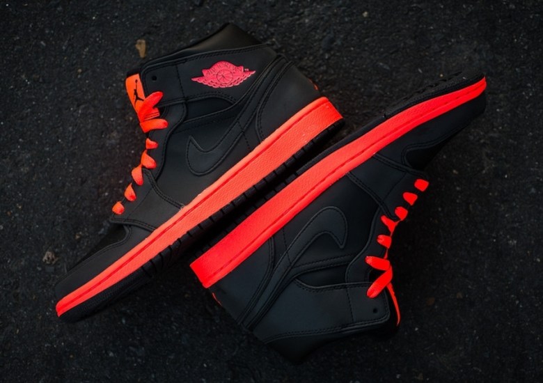 Air Jordan 1 Mid “Infrared 23″ – Available