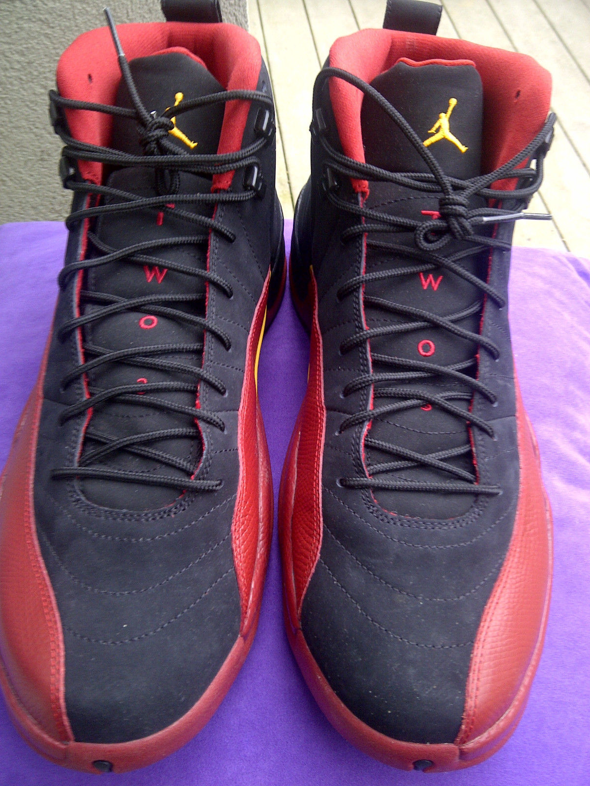 Jordan 12 Dwyane Wade Heat Pe 04