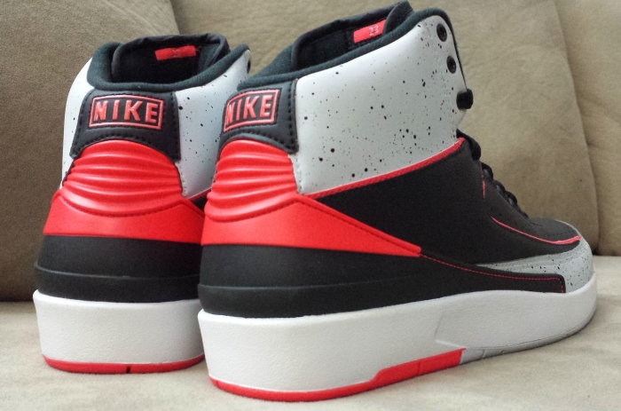 Jordan 2s Infrared Speckle Black 07