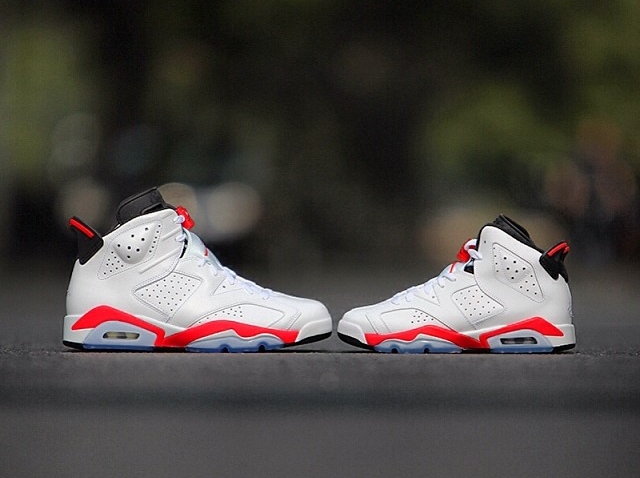 Jordan 6 White Infrared 2014 01