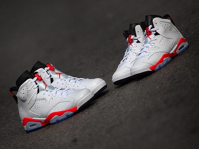 Jordan 6 White Infrared 2014 02
