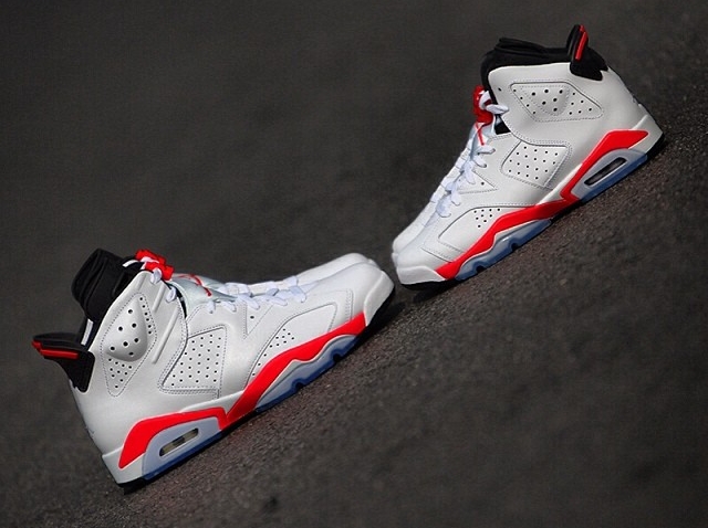 Jordan 6 White Infrared 2014 03