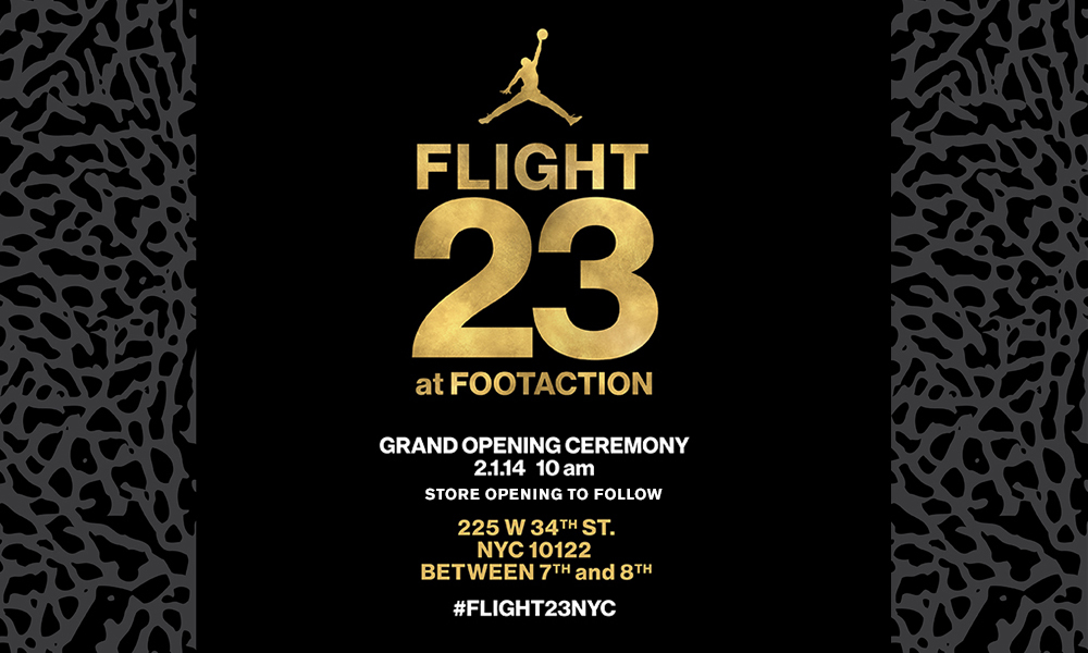 Jordan Flight 23 Foot Action Store