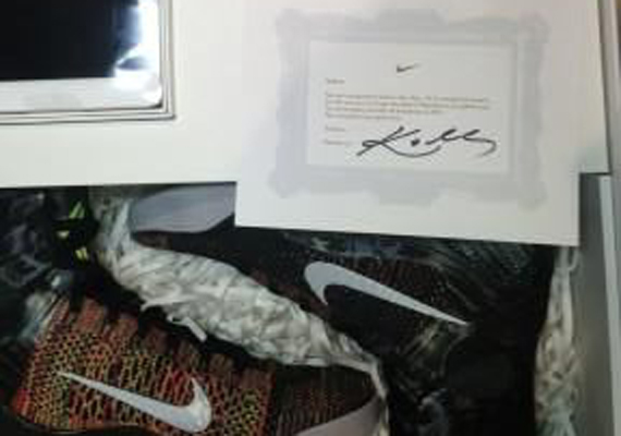Kobe Bryant Sends A Special Nike "Masterpiece" Package to Chinese Celebrities