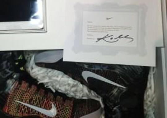 Kobe Bryant Sends A Special Nike “Masterpiece” Package to Chinese Celebrities