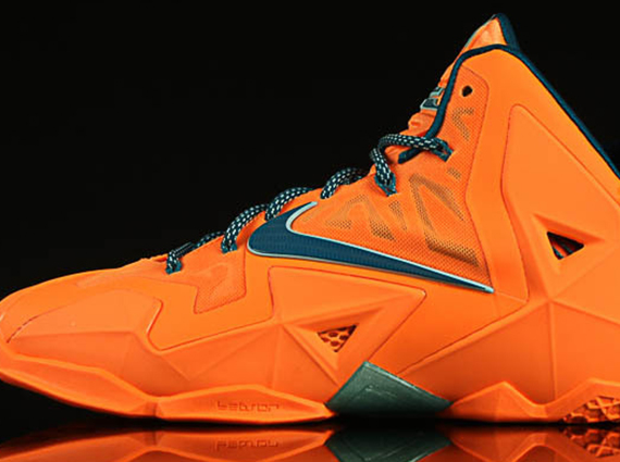 Nike LeBron 11 – Atomic Orange – Green Abyss – Glacier Ice | Release Date