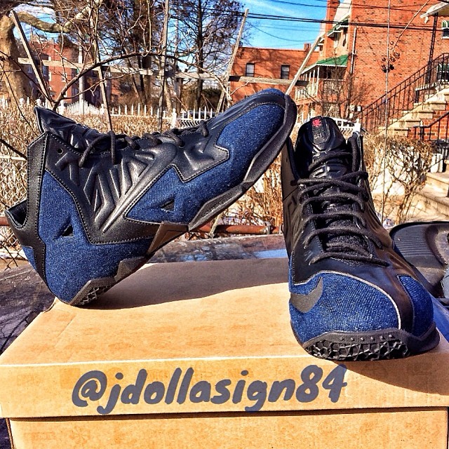 Lebron 11 Denim 02