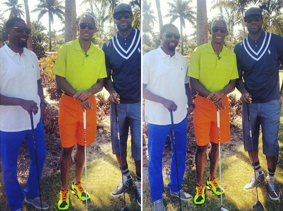 LeBron James Goes Golfing in Nike LeBron 11 NSW Lifestyle 