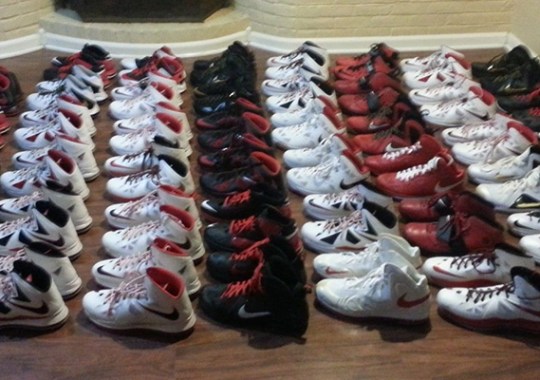 LeBron James’ Personal Nike PE Collection on eBay