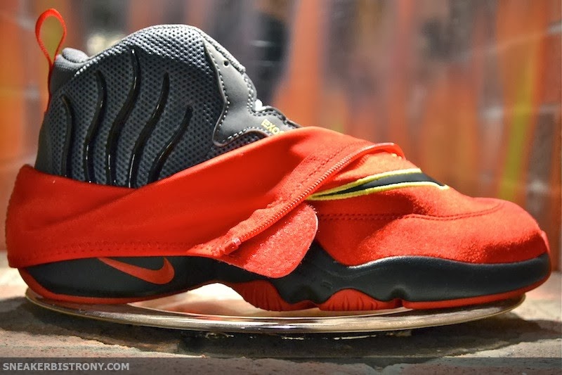 Miami Heat Nike Air Zoom Flight The Glove 01