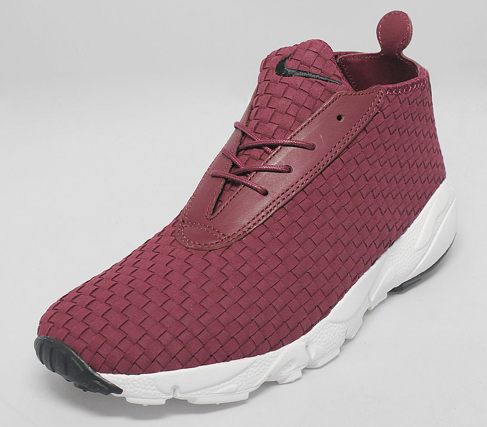 Nike Air Footscape Desert Chukka Woven Burgundy 02