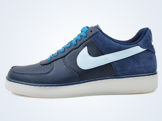 Nike Air Force 1 Downtown – Obsidian – Barely Blue – Green Abyss