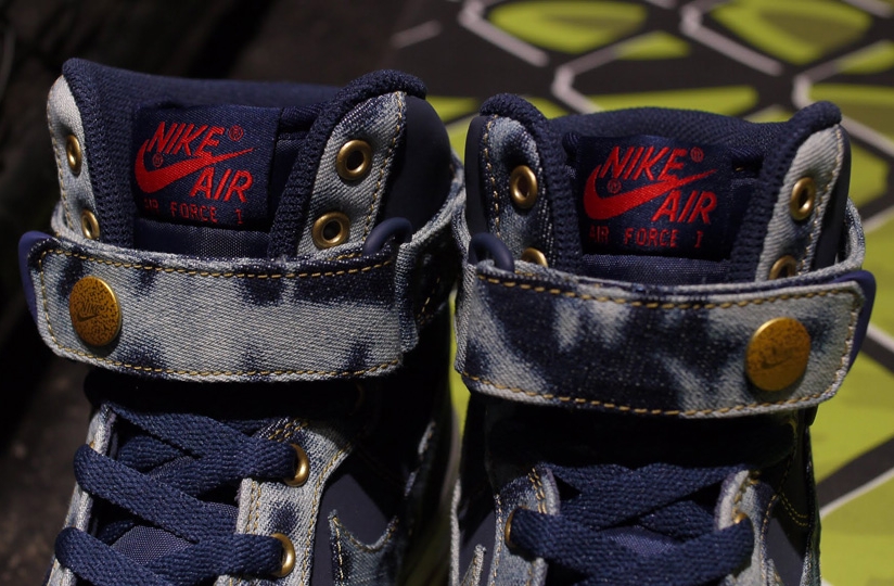 Nike Air Force 1 High Acid Wash Denim 02