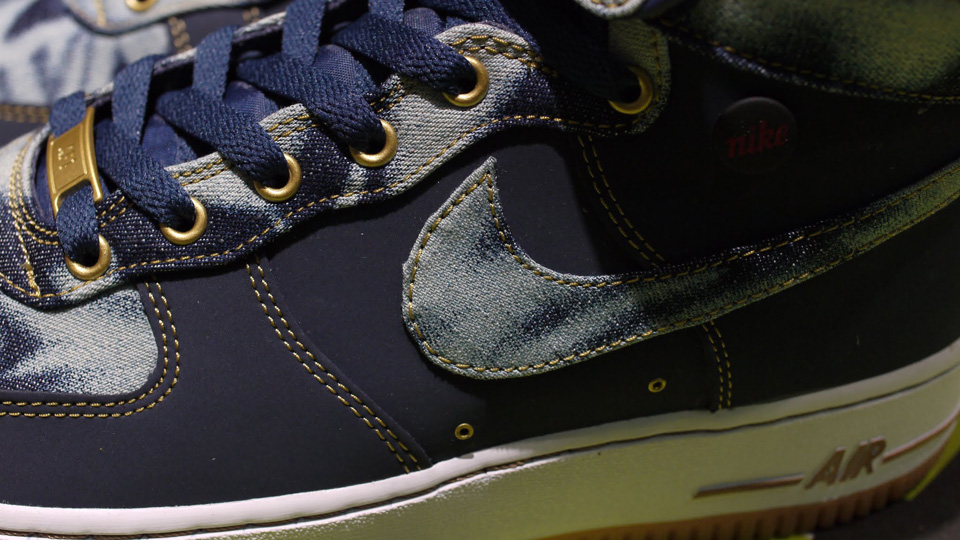 Nike Air Force 1 High Acid Wash Denim 03
